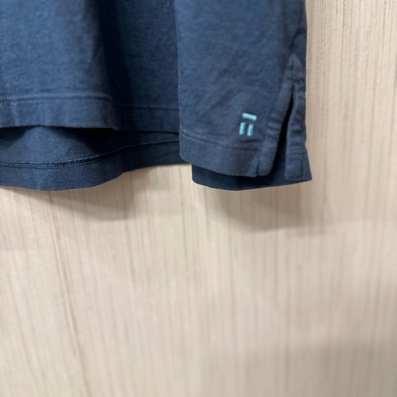 Tommy John Short Sleeve Polo Shirt Mens Blue Size XL - Picture 4 of 5